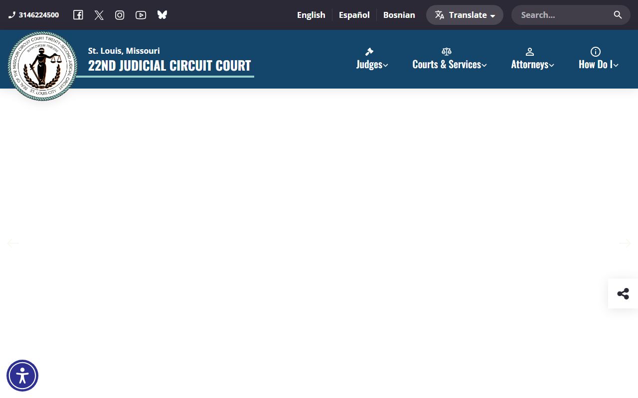 St. Louis City County Circuit Clerk public court record request instructions